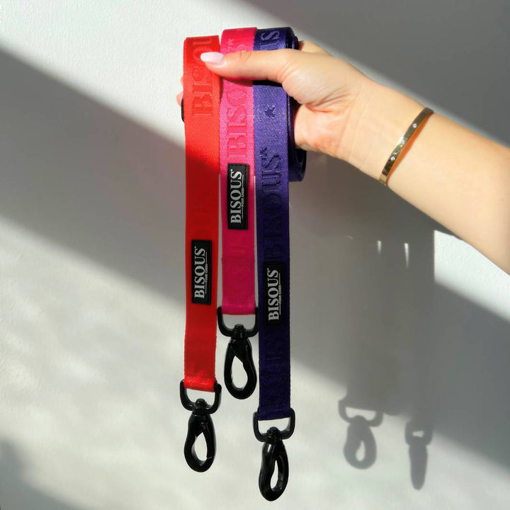 Classic Dog Leash | Pink - Bisous Pets