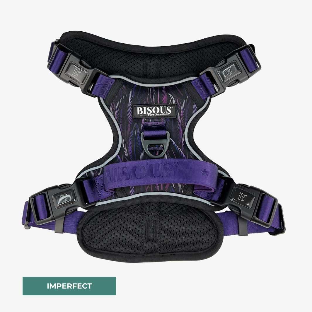 IMPERFECT Smart - Fit Harness | Plume Purple - Bisous Pets