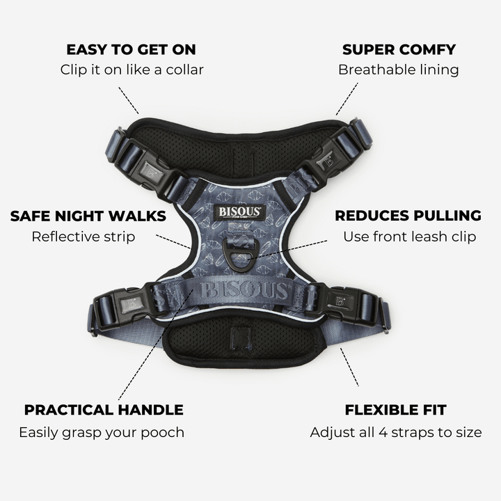 Smart - Fit Harness | Petit Dej - Bisous Pets