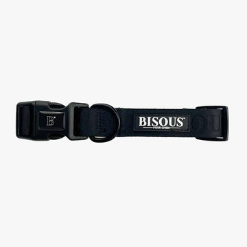 Classic Dog Collar | Black - Bisous | Pour Chien