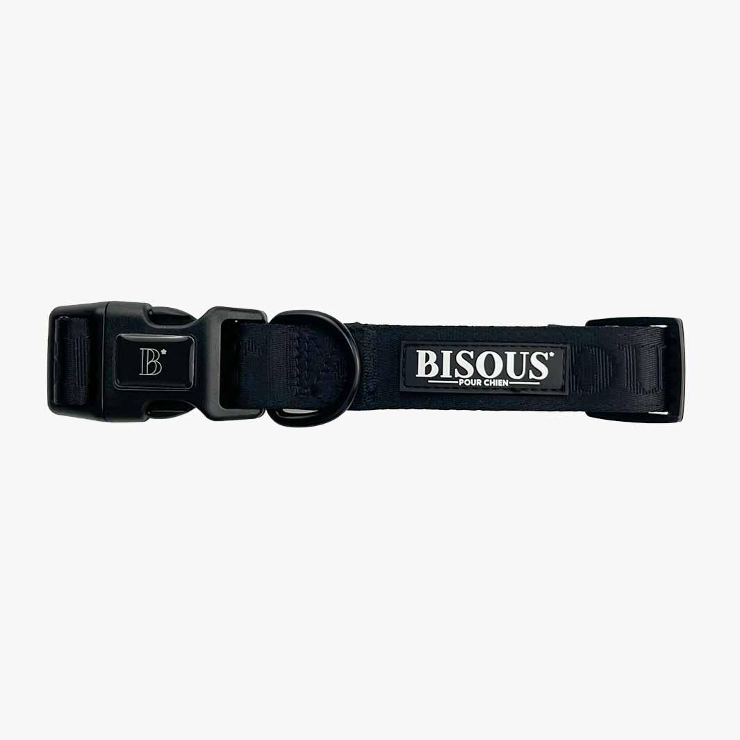 Classic Dog Collar | Black - Bisous | Pour Chien