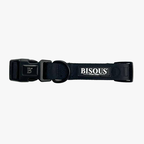 Classic Dog Collar | Black - Bisous | Pour Chien