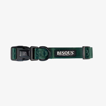 Classic Dog Collar | Green - Bisous | Pour Chien