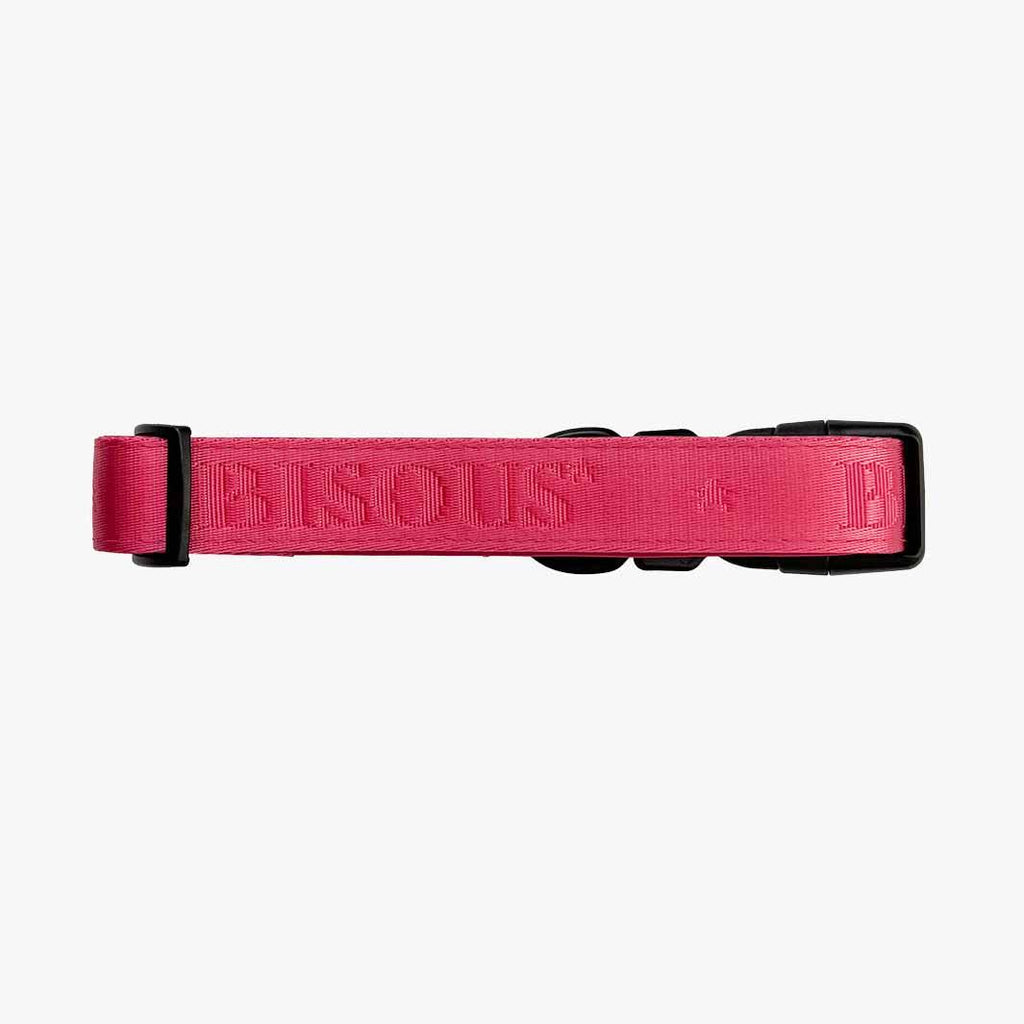 Classic Dog Collar | Pink - Bisous | Pour Chien