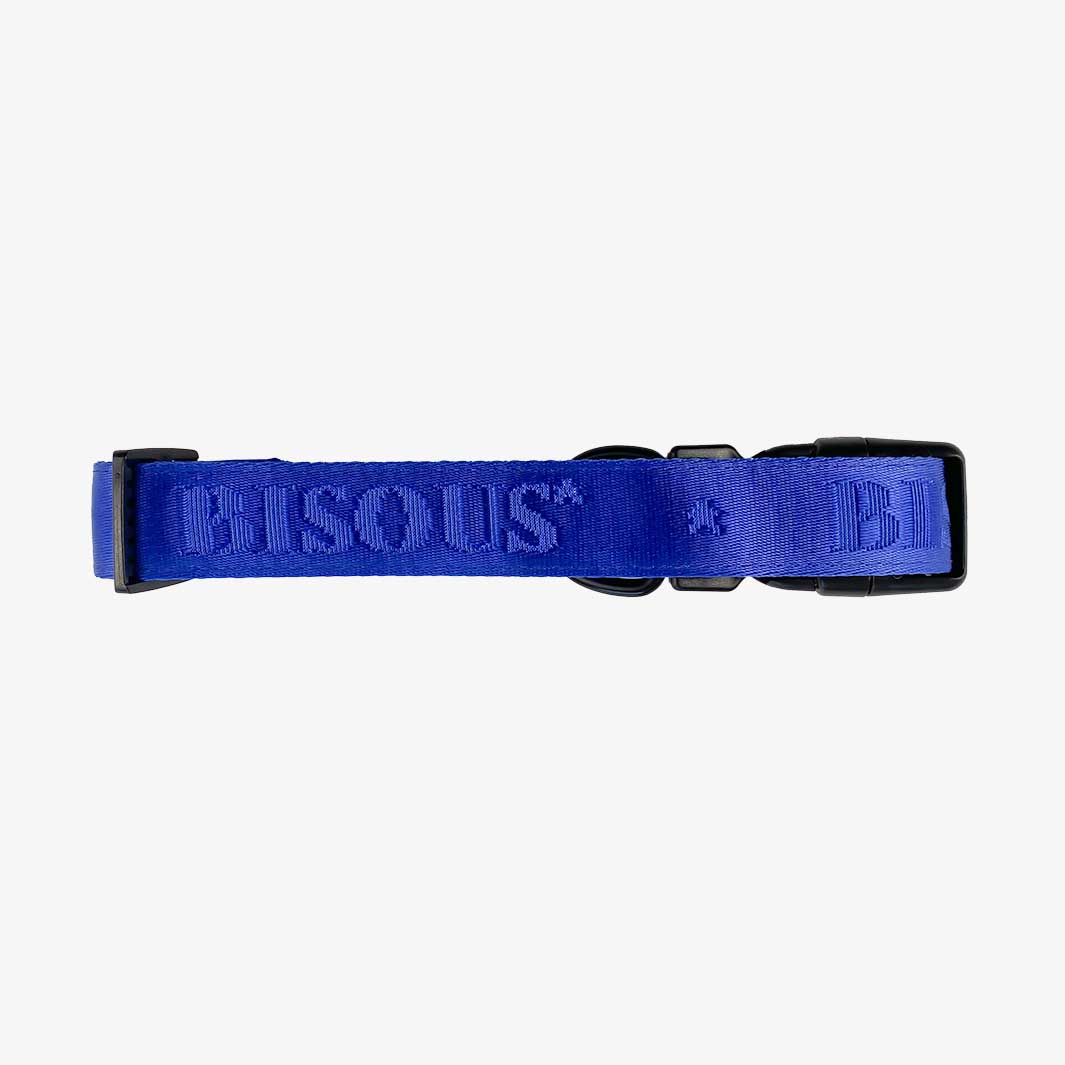 Classic Dog Collar | Royale Blue - Bisous | Pour Chien