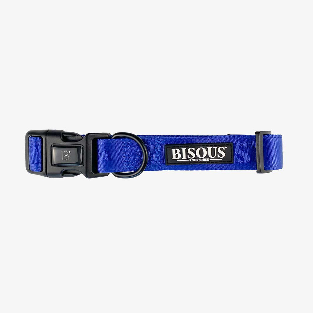 Classic Dog Collar | Royale Blue - Bisous | Pour Chien