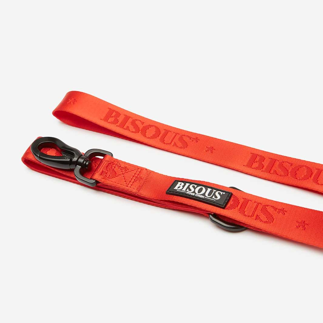 Classic Dog Leash | Red - Bisous | Pour Chien