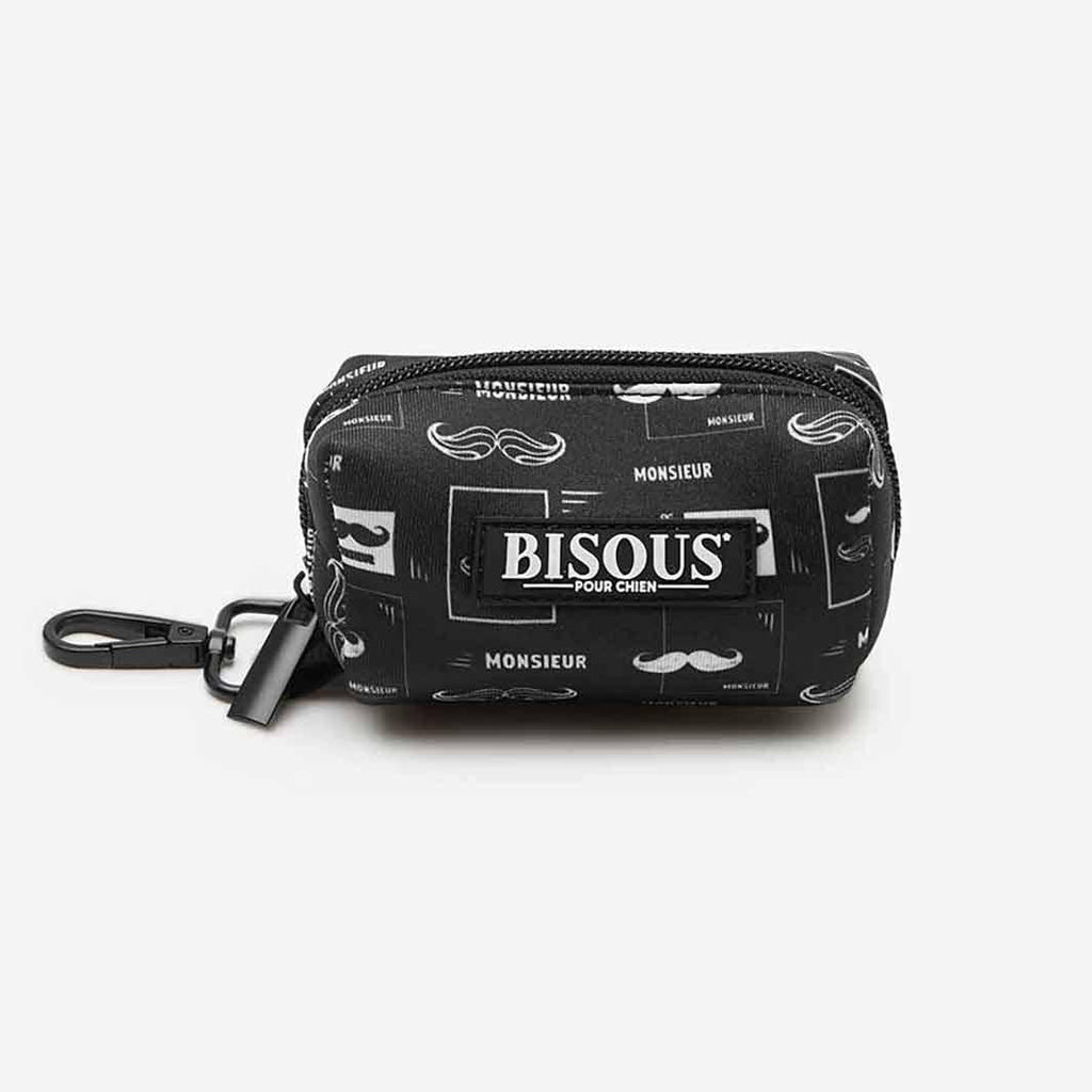 Dog Poop Bag Holder | Monsieur - Bisous | Pour Chien