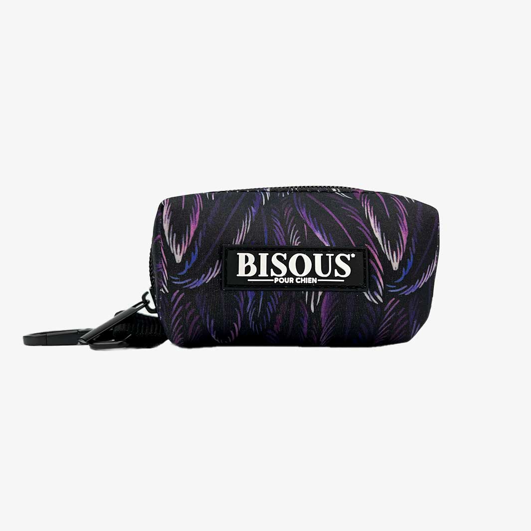 Dog Poop Bag Holder | Plume Purple COMING SOON - Bisous | Pour Chien